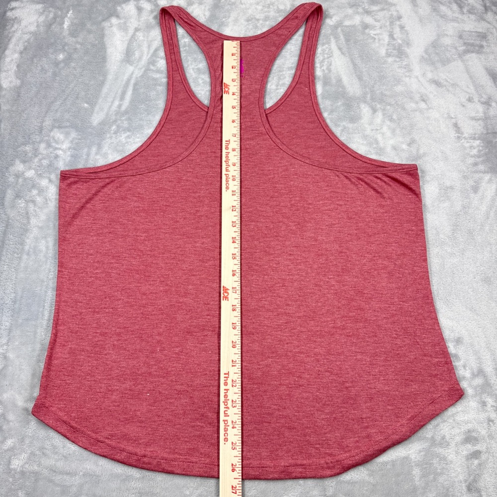 JJ MALIBU Racerback Stringer Tank Tops Mens XL Red Pink Muscle Gym Lot of 2 - Picture 11 of 13